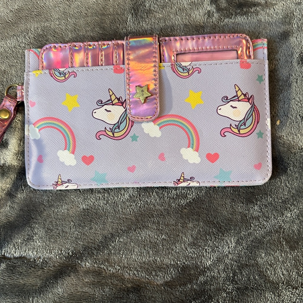 Unicorn Magic Wallet - Purple and Pink